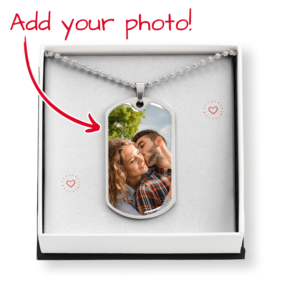 Custom Dog Tag Necklace – Personalize Yours