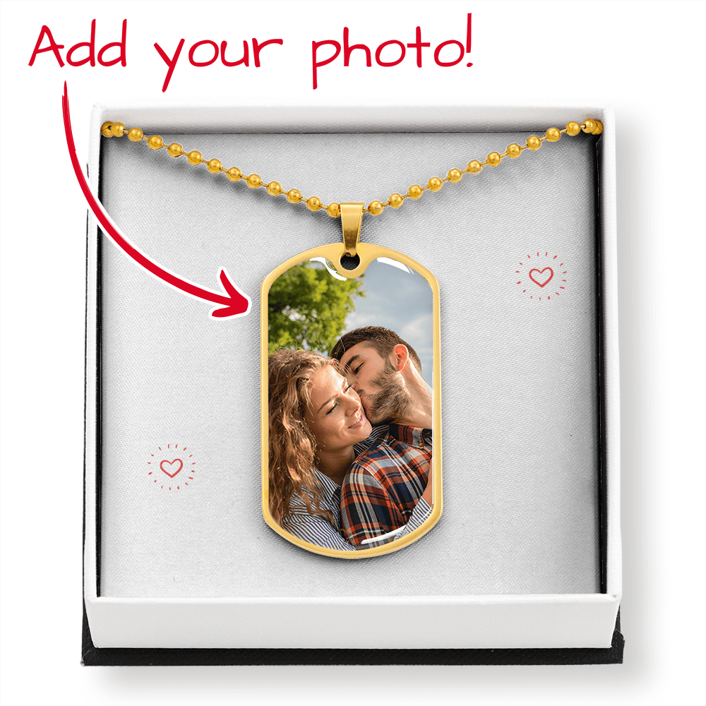 Custom Dog Tag Necklace – Personalize Yours